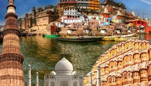 Triángulo Dorado + Varanasi: Un viaje completo de cultura y espiritualidad
